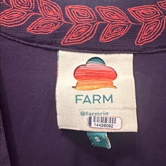 FARM Rio Tropical Shine Maxi Dress, Size Small - EUC - Picture 8 of 8